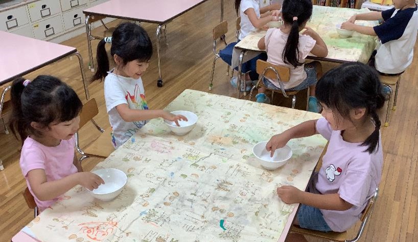 4歳　かたくり粉