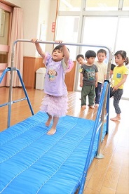 3歳児サーキットの様子
