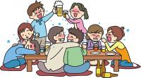 大人数や長時間の飲食