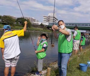 親子ハゼ釣り大会