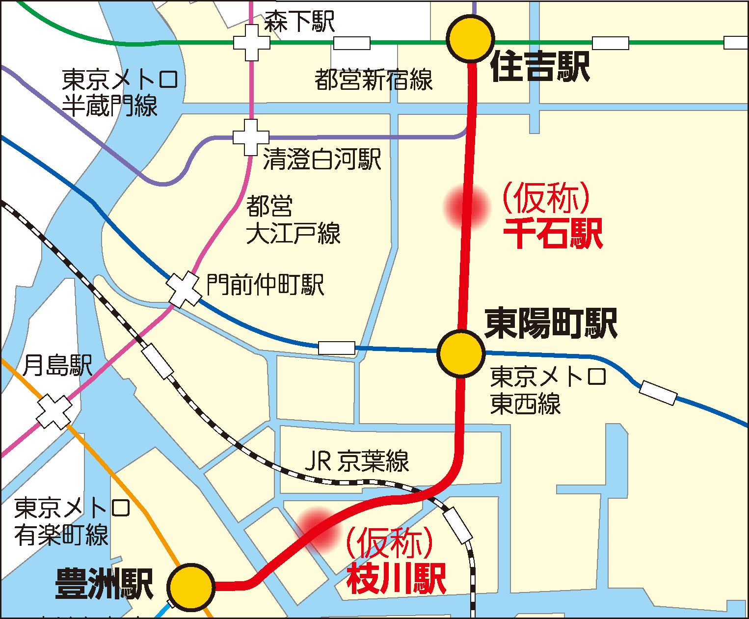 区報令和4年12月21日号1面8号線路線図