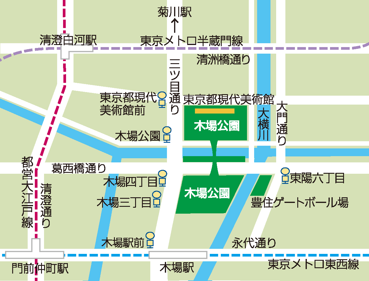 木場公園_地図