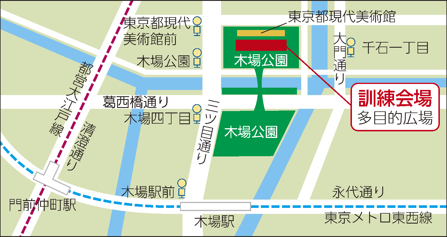 木場公園多目的広場_地図