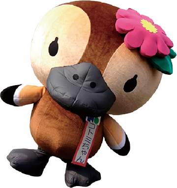 江東区観光キャラクターコトミちゃん