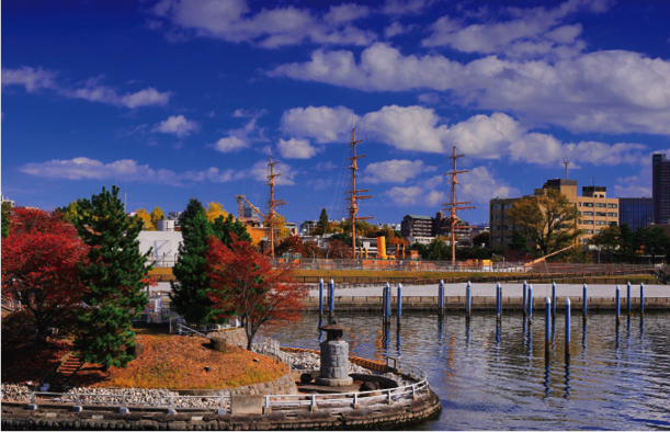 みどり銀賞（江東区議会議長選出）HKID「秋の中の島公園」