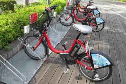 電動アシスト自転車イメージ（写真は仙台市の様子）
