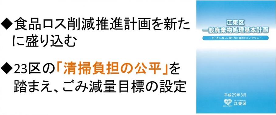 「一般廃棄物処理基本計画」の改定のポイント