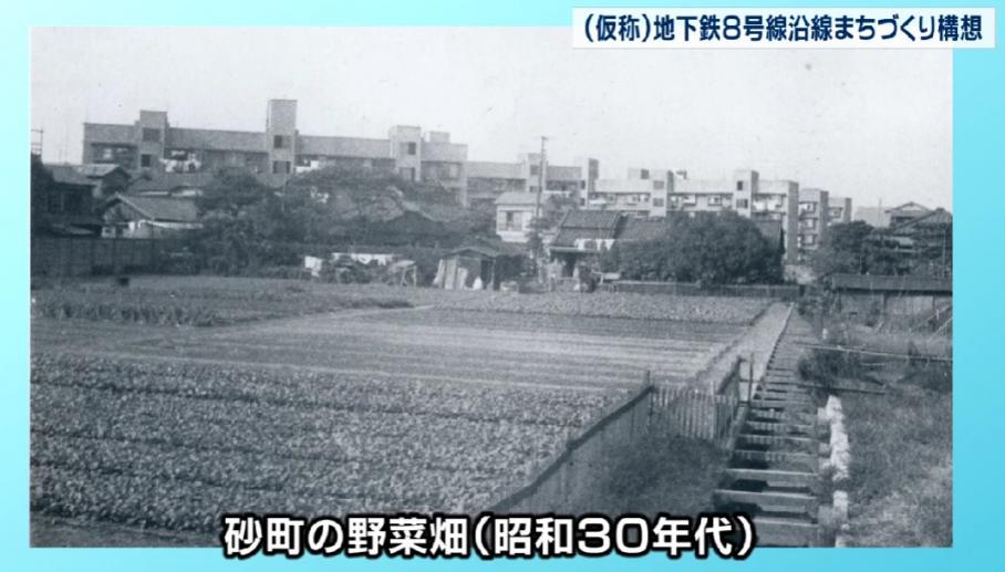 昭和30年代の砂町の様子