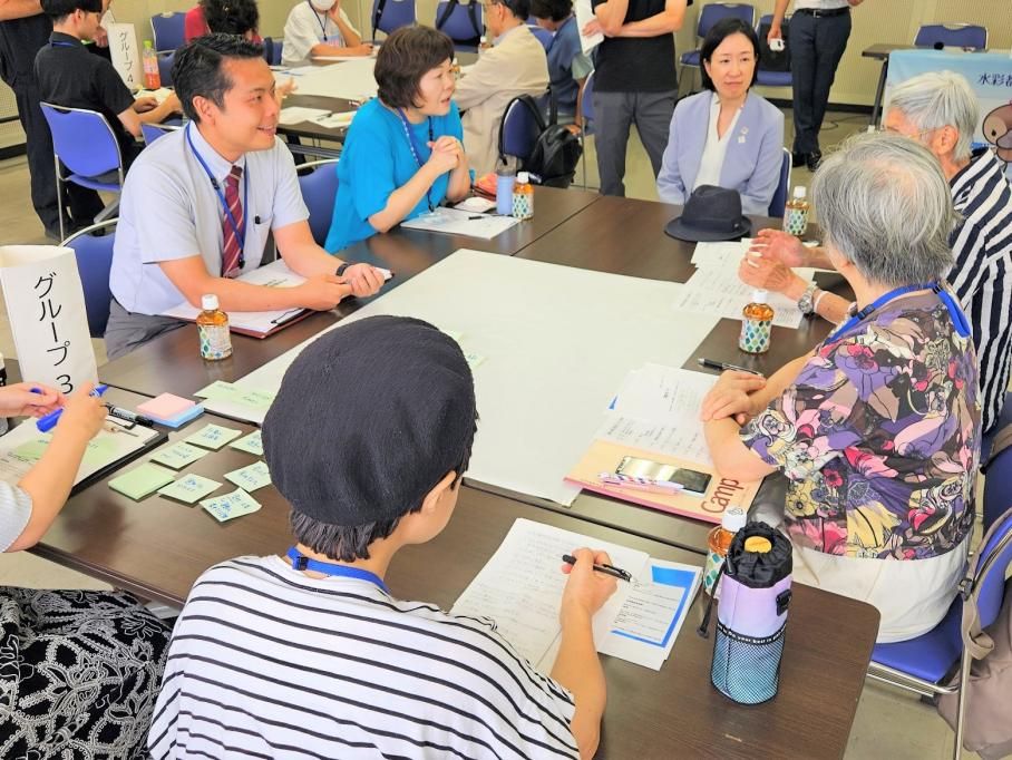 第3回のグループワークの様子