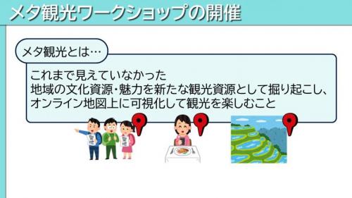 メタ観光ワークショップの開催