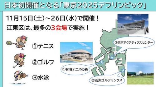 日本初開催となる「東京2025デフリンピック」
