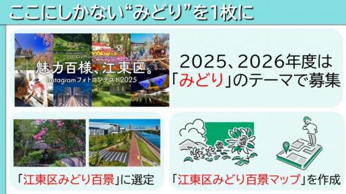 江東区みどり百景の選定