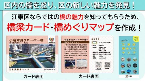 橋梁カード・橋めぐりマップ発行