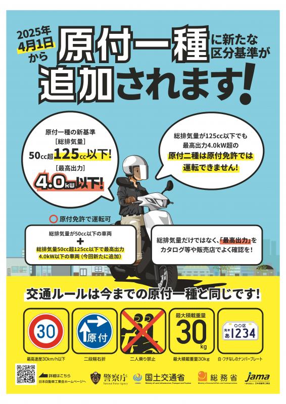 新基準原付ポスター