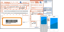 モバイルレジバーコード読取イメージ
