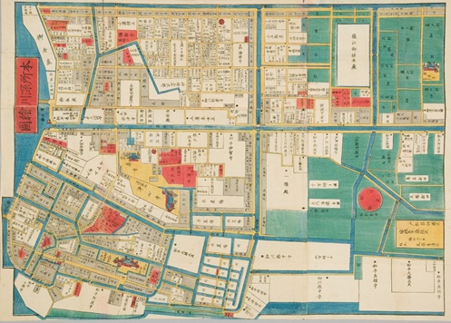 本所深川絵図