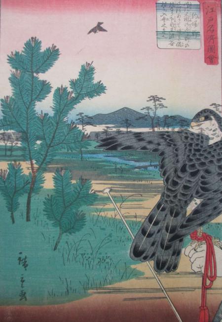 江戸名所図会 駒場野