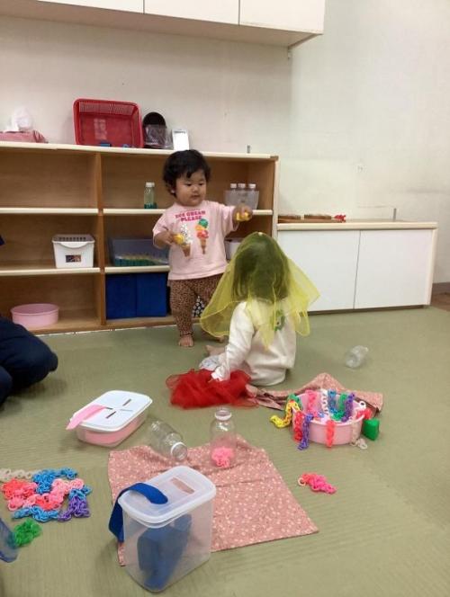 室内遊びの様子
