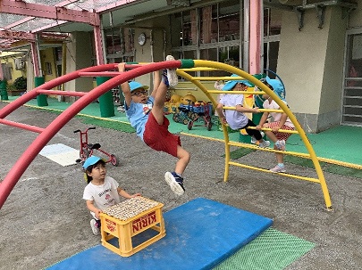 運動遊びの様子