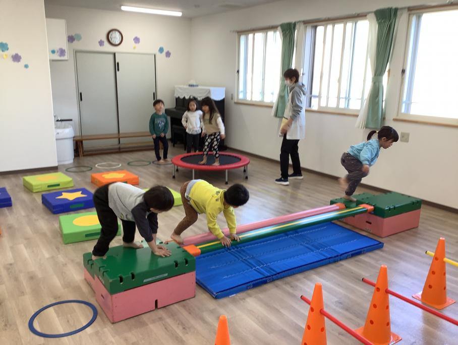 きりん組チャレンジ中