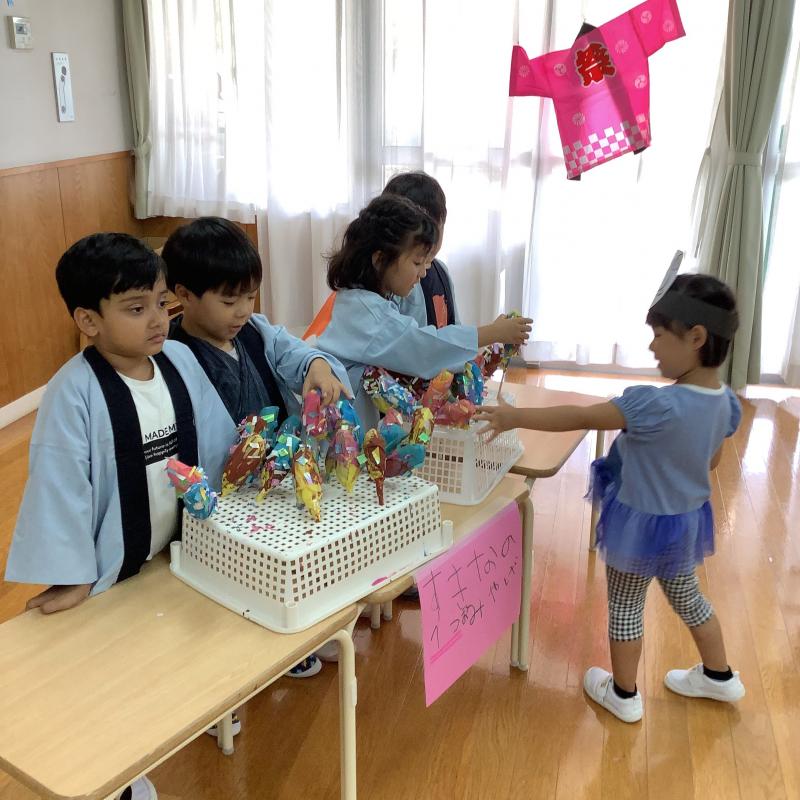 チョコバナナ屋さんの様子