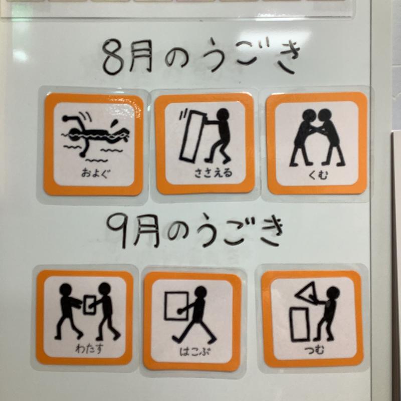 ほっぷ　8月と9月の動き