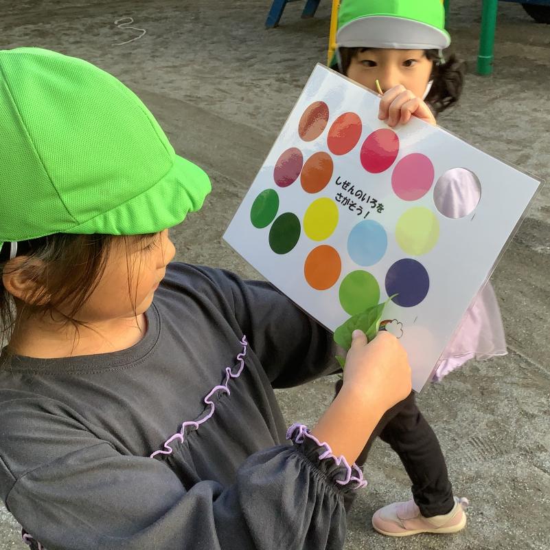 色を見つける様子2