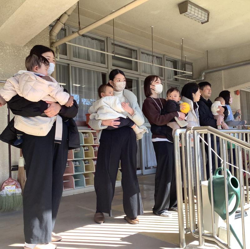 マイ保　行事に参加している様子