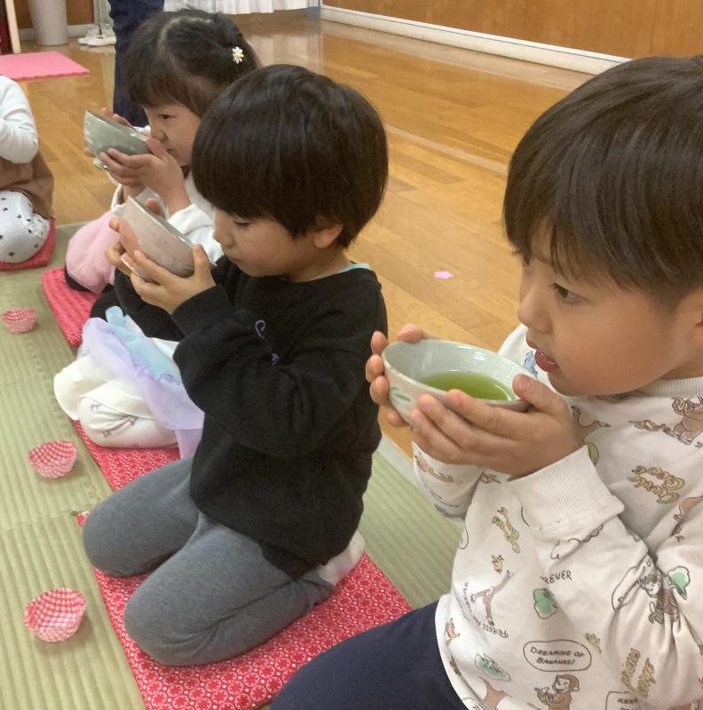 お茶会3歳クラス