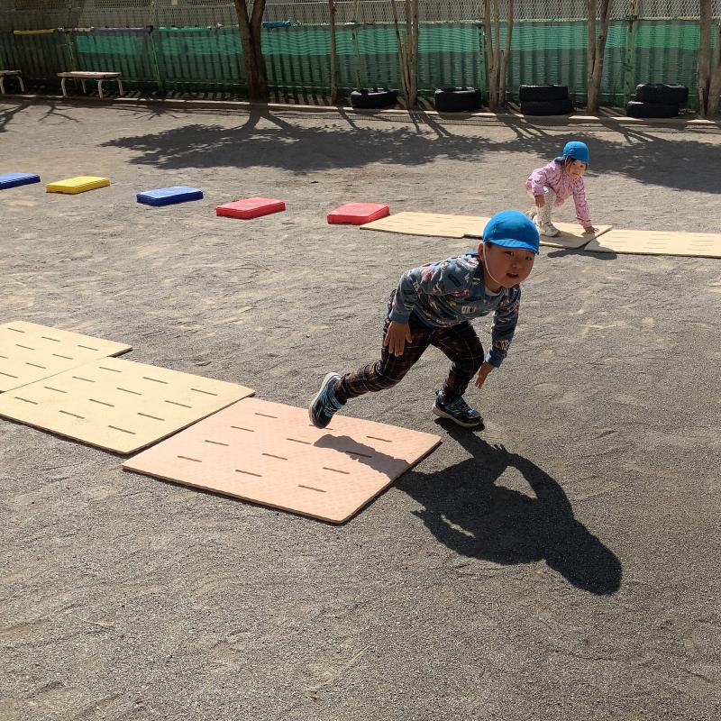 リレーを楽しむ様子2