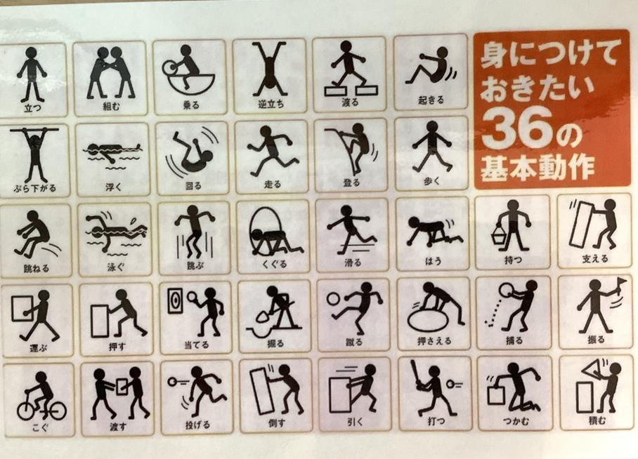 体育36の動きの一覧写真