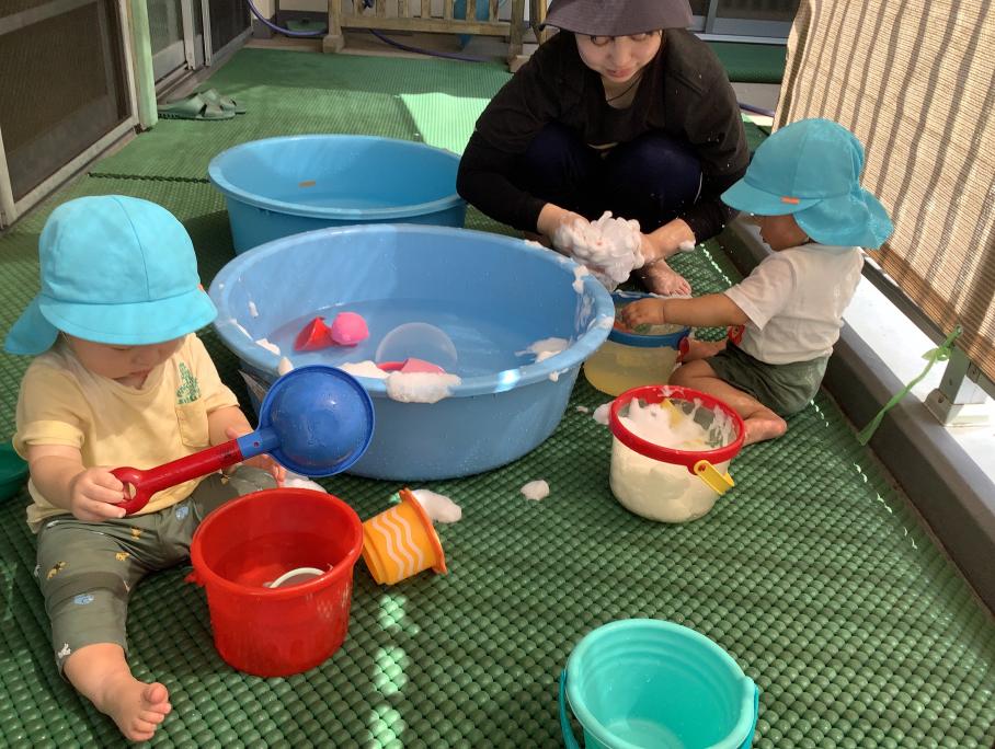水あそび