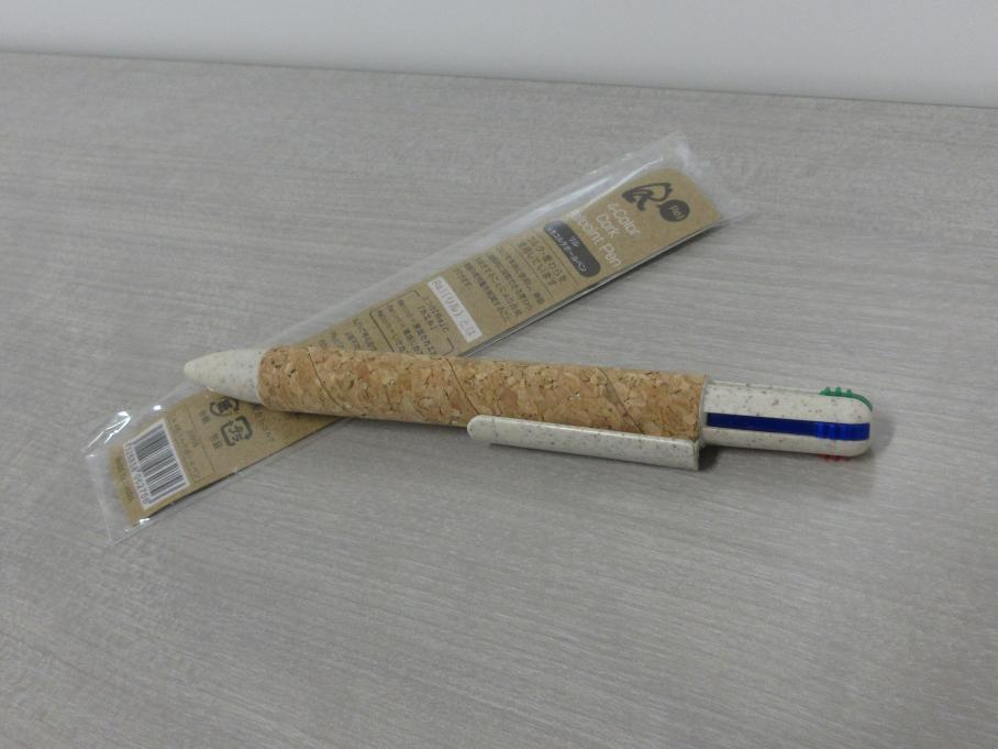 コルクボールペン