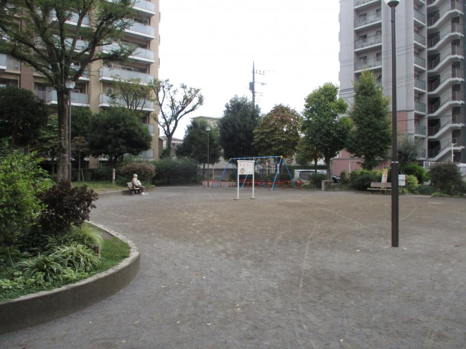 亀戸七丁目南公園工事前