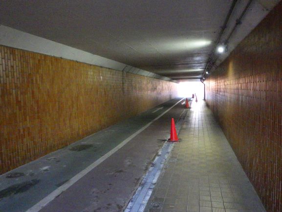 洲崎川緑道公園アンダーパス