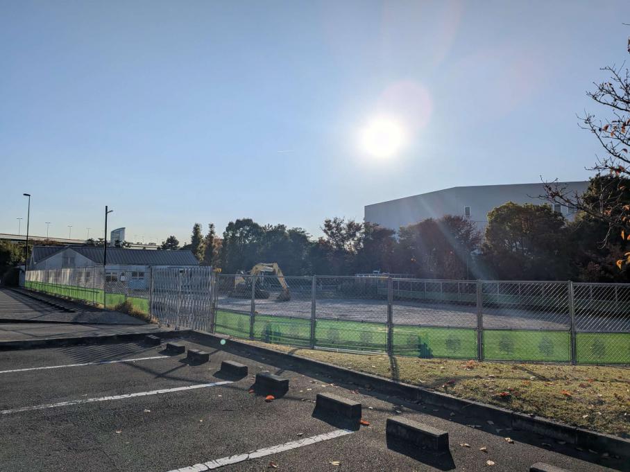 仮囲い設置状況