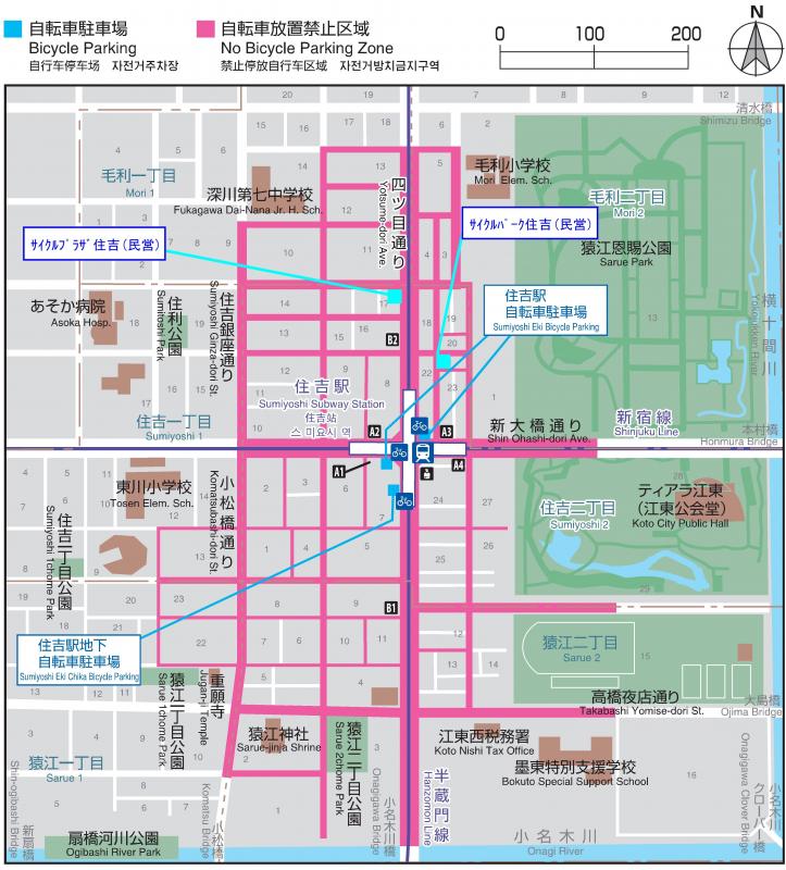 住吉駅地図