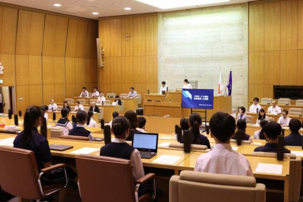 こども議会全体の様子