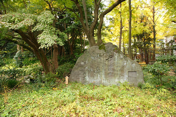 清澄庭園松尾芭蕉句碑