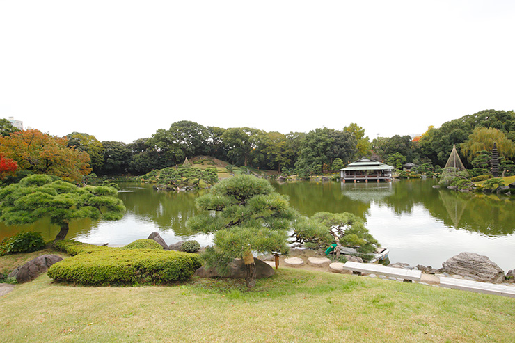 清澄庭園全景