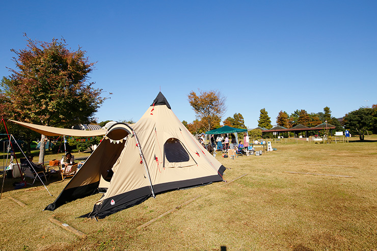 若洲公園キャンプ場1