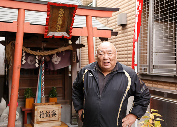 砂町銀座商店街振興組合・副理事長の沼田正史さんの写真