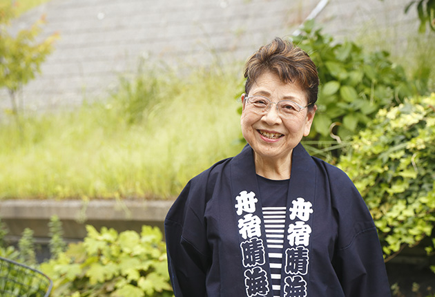 「屋形船 晴海屋」の女将・安田恵津子さん